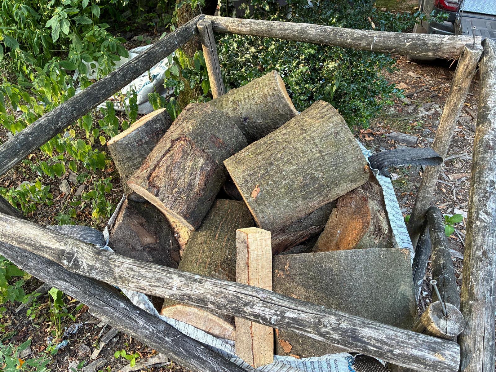 Haardhout blokken, Minder dan 3 m³, Ophalen
