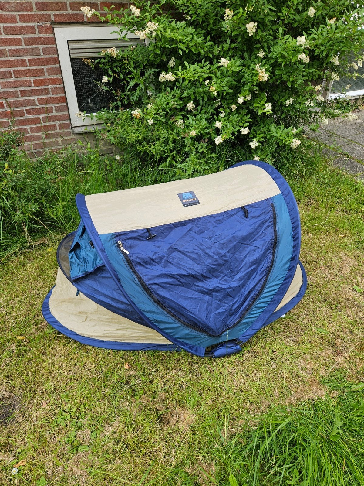 Deryan Tent Peuter Luxe Pop Up Tent  Mattras Slaapzak, Caravans en Kamperen, Verzenden, ., Tot en met 2, Zo goed als nieuw