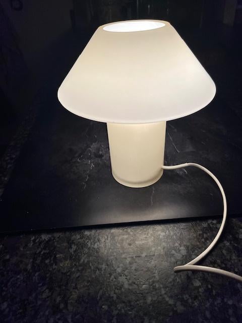 Vintage design glazen mushroom Hala Zeist tafellampje(s), Huis en Inrichting, Lampen | Tafellampen, Ophalen, Flos poulsen raak martinelli oluce gispen vintage