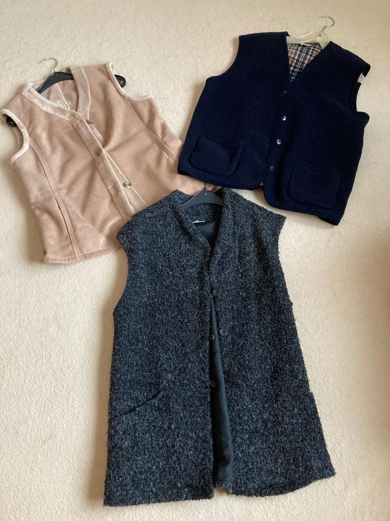 3 x Body Warmer / Gilet (Maat M), Kleding | Dames, Bodywarmers, Ophalen of Verzenden, Zo goed als nieuw, Maat 38/40 (M), Zwart