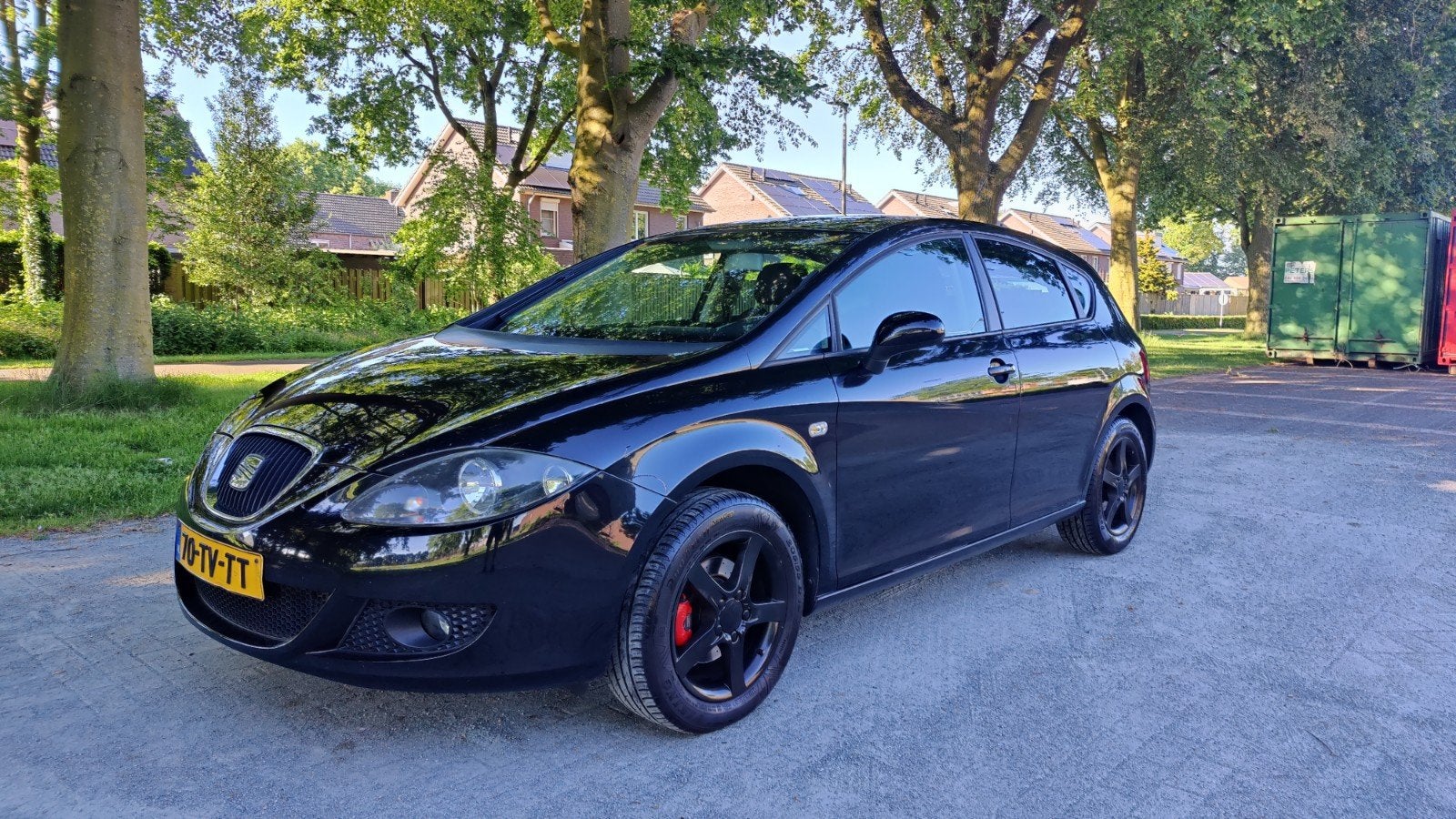 Seat Leon Sportstyle 1.6 75KW 2007 (Magic Zwart), Sound system, Stof, Zwart, 4 cilinders