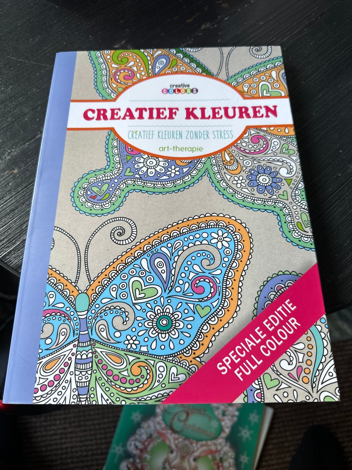 Creatief Kleuren Zonder Stress - Art-Therapie Kleurboek, Boeken, Ophalen of Verzenden, Zo goed als nieuw, Tekenen en Schilderen
