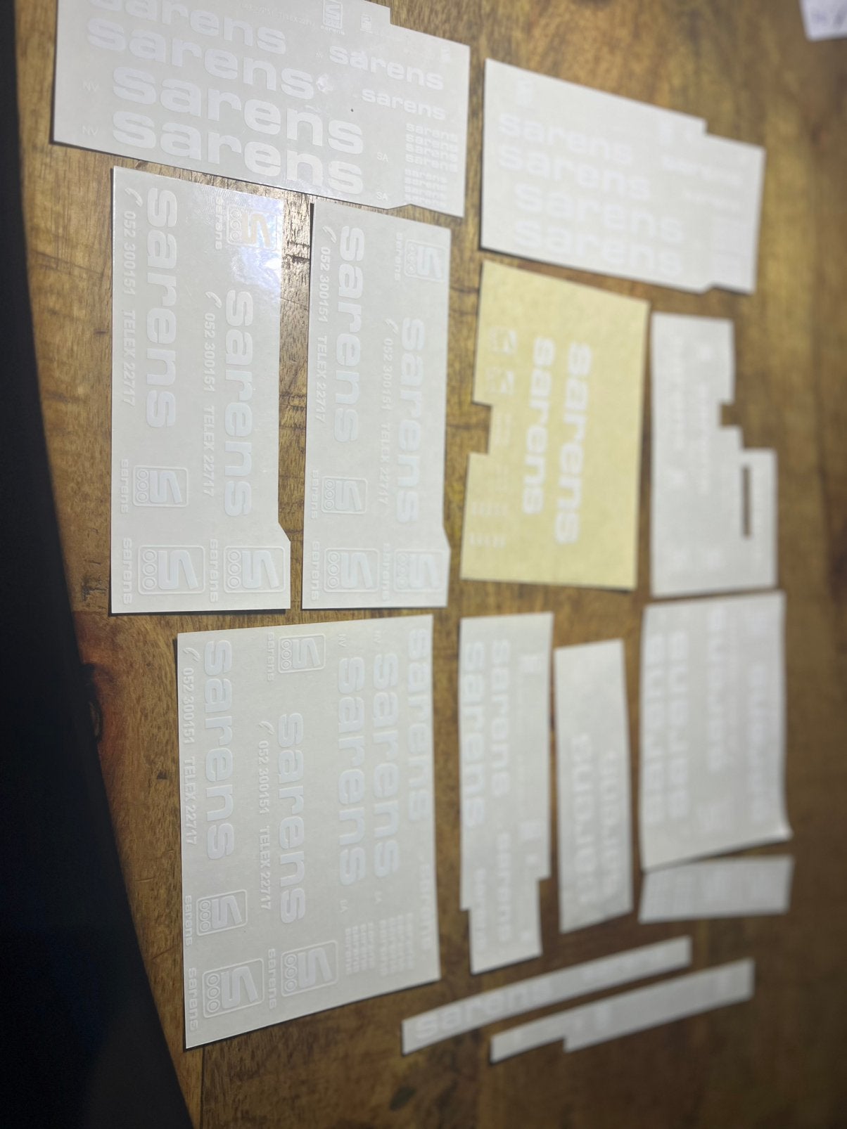 Decals van sarens, Ophalen of Verzenden, Nieuw, Hijskraan, Tractor of Landbouw
