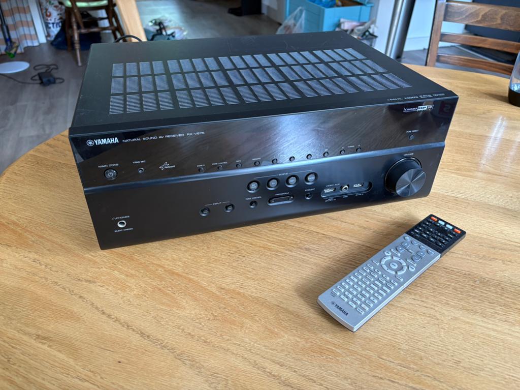 Yamaha RX-V675 AV receiver versterker, Ophalen, Gebruikt, 120 watt of meer, Yamaha