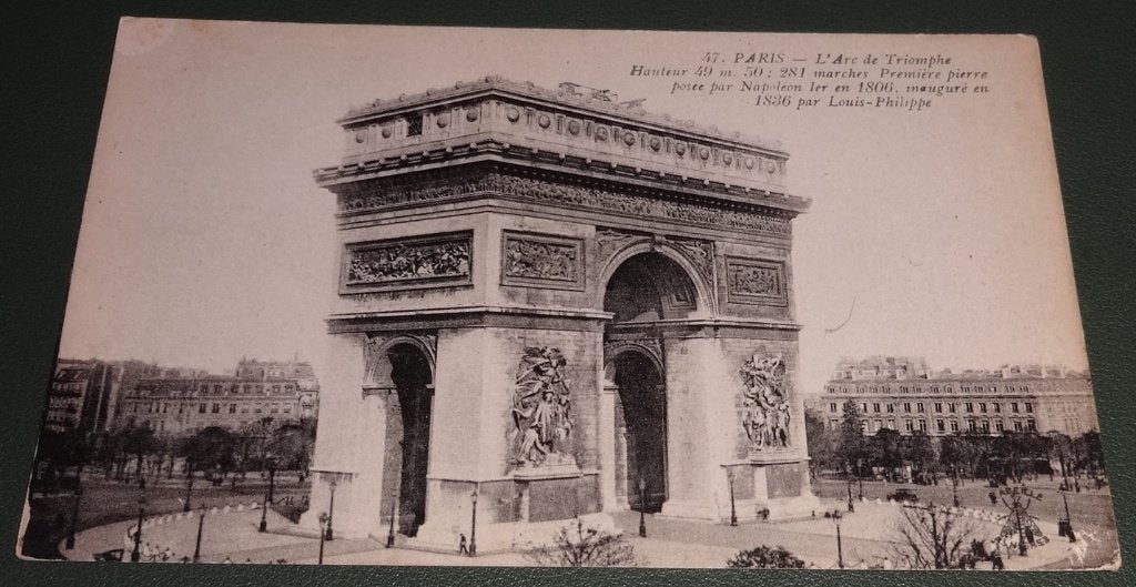 Parijs - L'Arc de Triomphe - KPa02, Verzenden, Voor 1920, Gelopen, Frankrijk