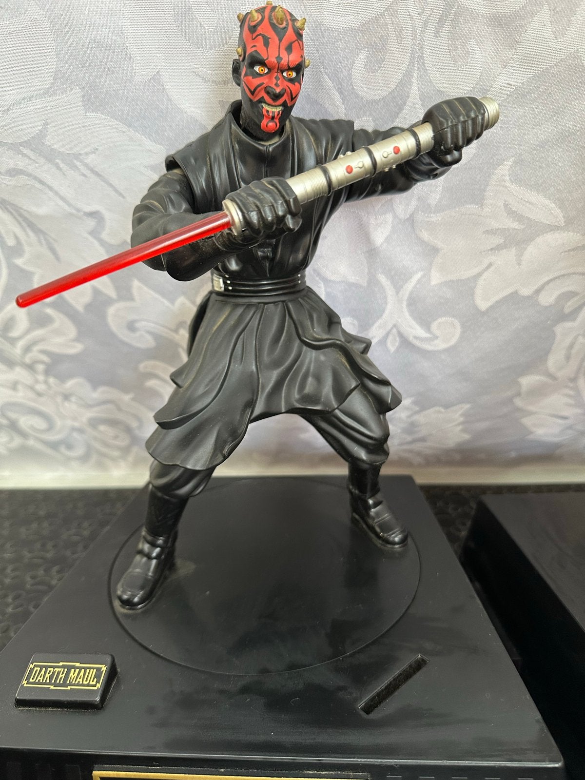 Star Wars Beeldjes: Darth Vader, Maul, Obi-Wan, Qui-Gon Jinn, Ophalen of Verzenden, Gebruikt