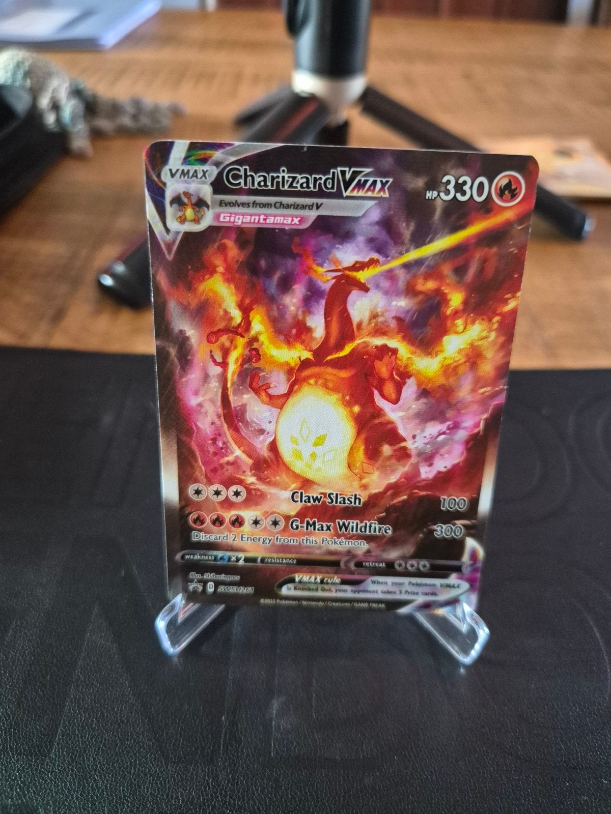 Pokemon TCG Charizard VMAX SWSH261 Promo UPC Full Art Mint, Ophalen of Verzenden, Nieuw, Losse kaart, Foil