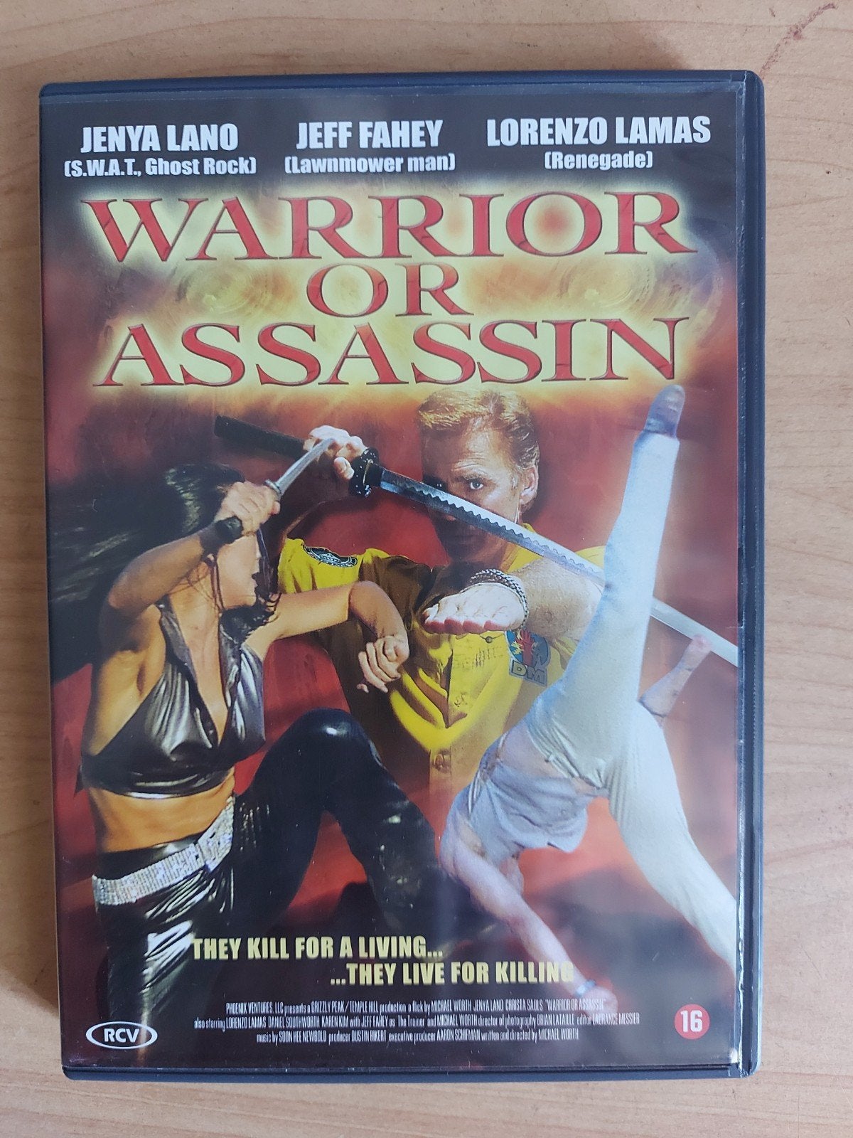 Warrior or Assassin - Jeff Fahey Lorenzo Lamas, Alle leeftijden, Ophalen of Verzenden, Zo goed als nieuw