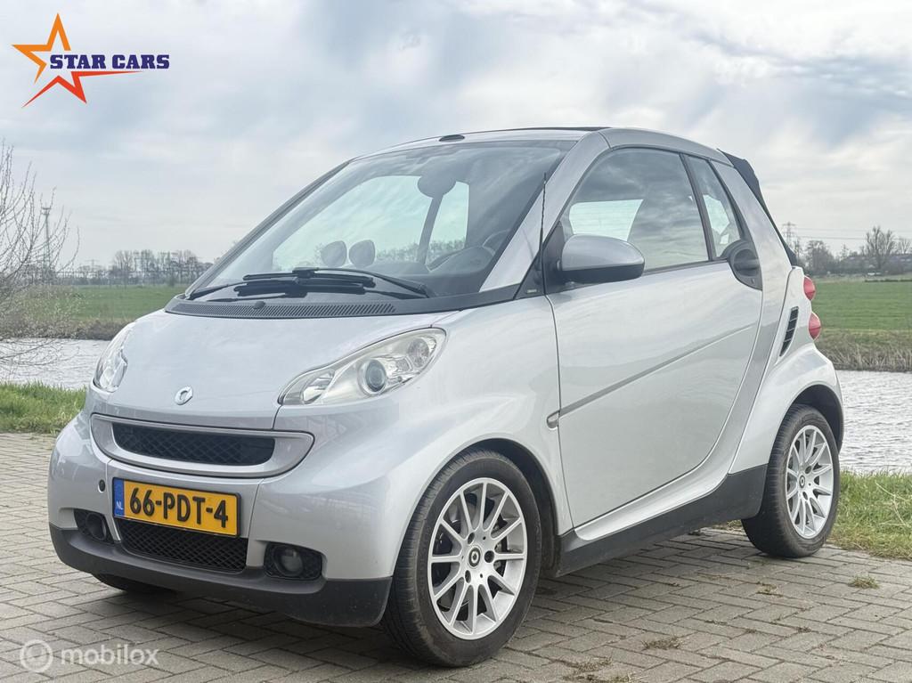 Smart Fortwo Cabrio 1.0 mhd Passion| Airco| Automaat| APK, Automaat, Achterwielaandrijving, Gebruikt, 18 €/maand