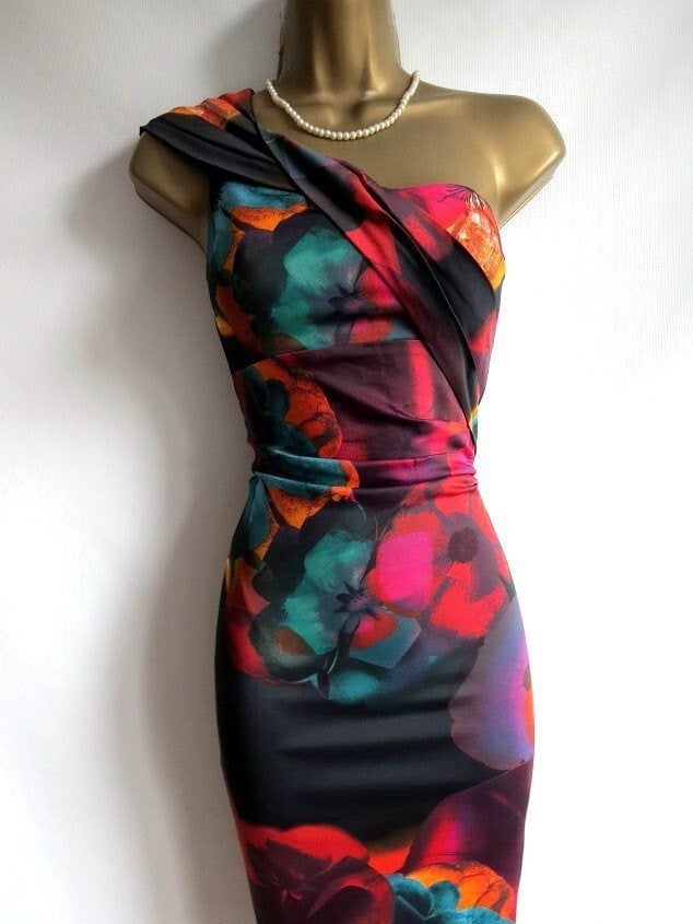 jurk Karen Millen maat 8/36 oksel tot oksel 38 rek 40 cm, Kleding | Dames, Overige kleuren, Ophalen of Verzenden, Maat 36 (S)