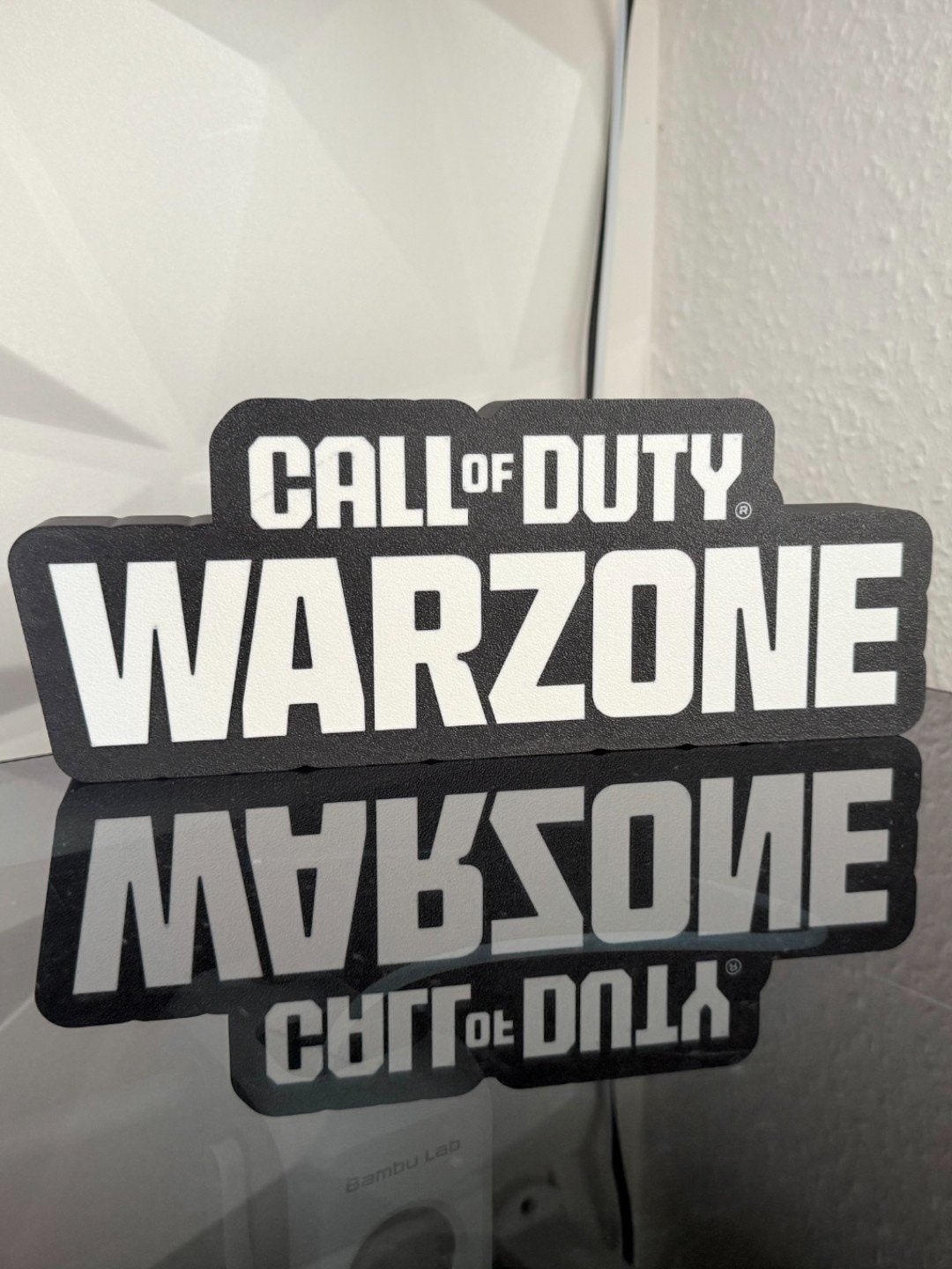 Call of Duty Warzone LED Lamp - Gaming Decoratie, Huis en Inrichting, Ophalen of Verzenden, Nieuw