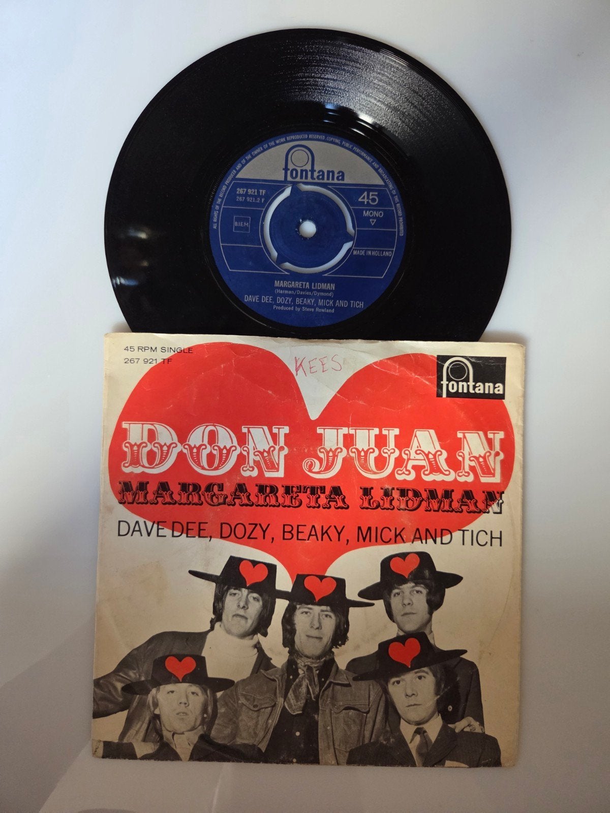 Dave Dee, Dozy, Breaky, Mick and Tich - Margareta, Ophalen of Verzenden, Gebruikt, 7 inch, Pop