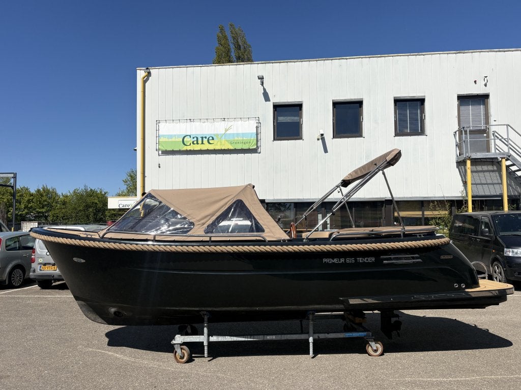 Primeur 615 Tender + Suzuki 30pk + Koelkast + Boegschroef, Watersport en Boten, Primeur, 6 m, Overige typen, Gebruikt