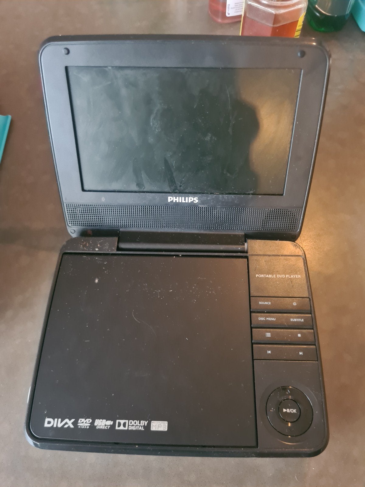 Philips Draagbare DVD Speler - Compact en Functioneel, Audio, Tv en Foto, Dvd-speler, Philips, Gebruikt, Draagbaar