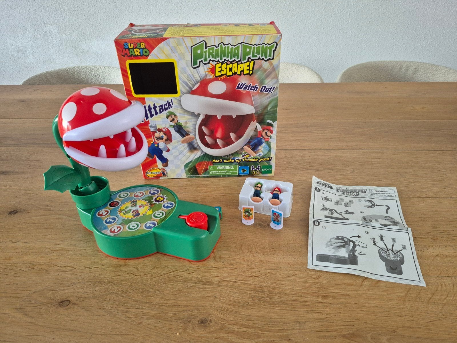 Super Mario piranha plant escape, Ophalen of Verzenden, Zo goed als nieuw, Jongen of Meisje
