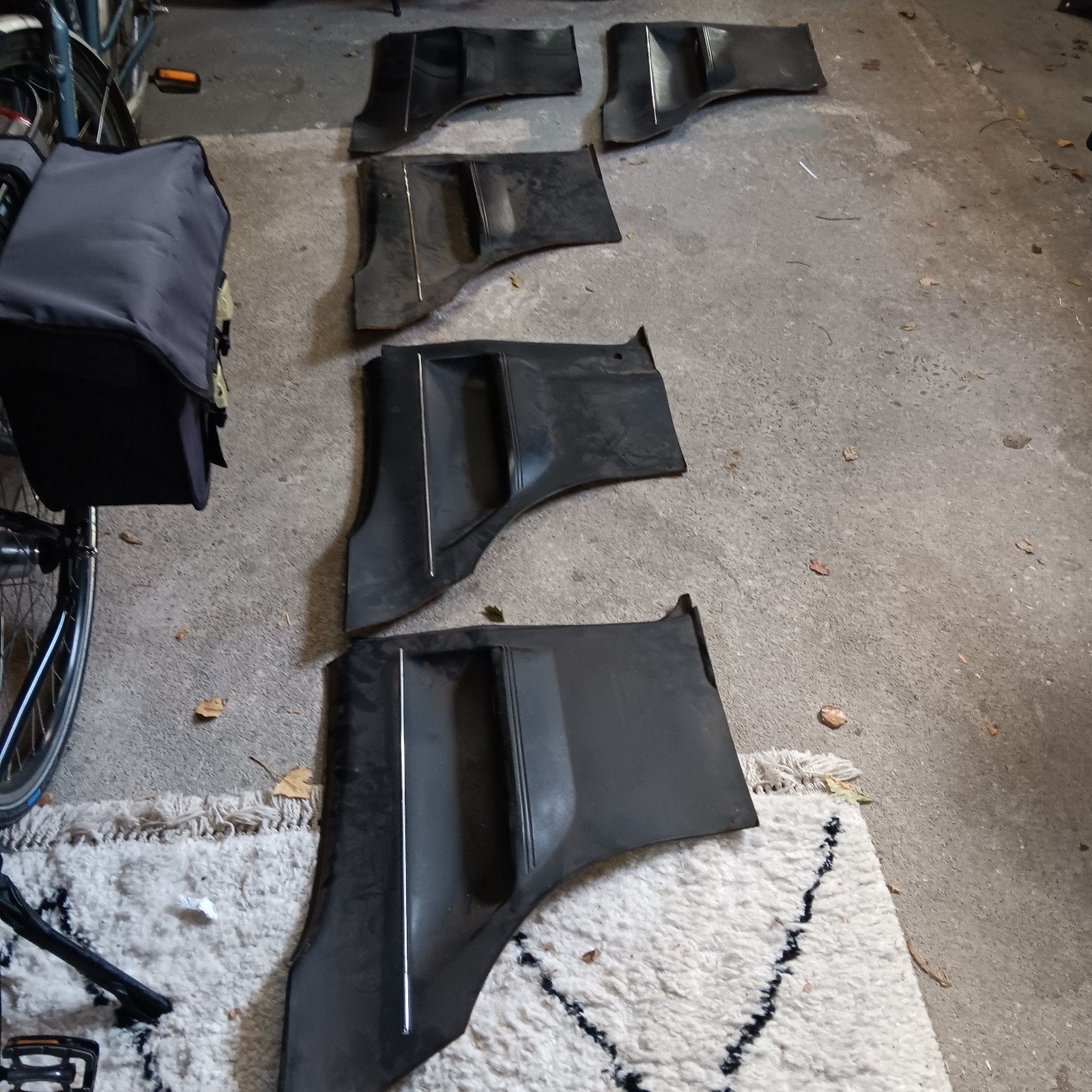 Opel Manta A achterste interieur kaarten, Ophalen, Gebruikt, Opel