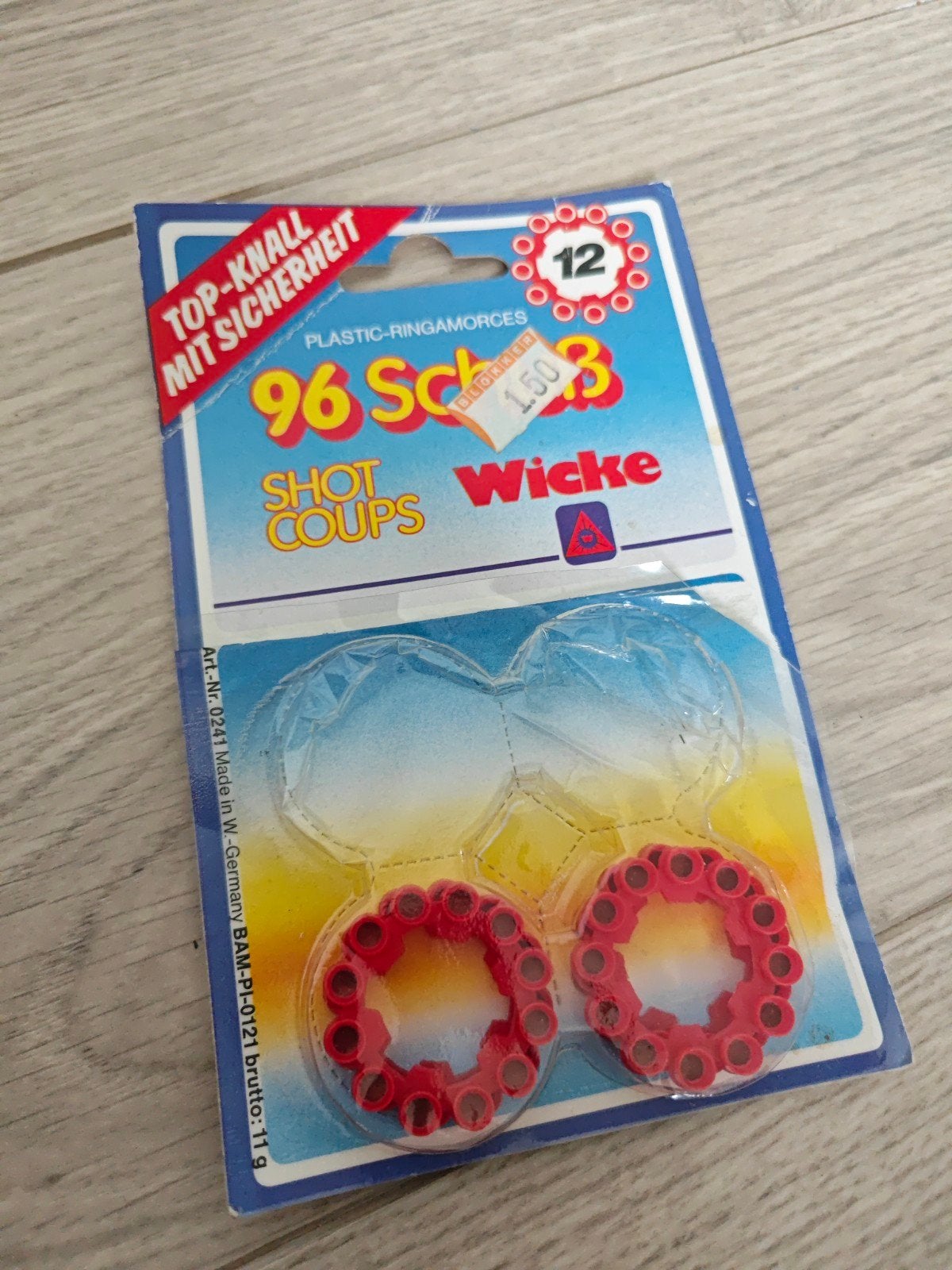 Knappertjes voor speelgoedpistool - 96 schoten, Ophalen of Verzenden, Nieuw, Jongen of Meisje