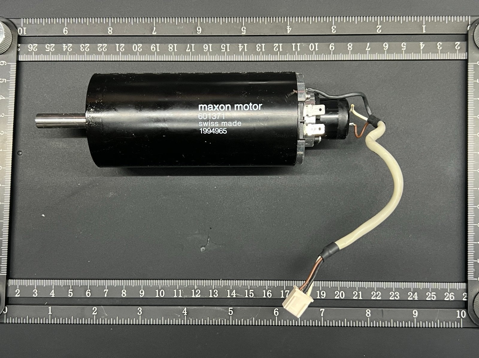 Maxon RE 50 DC Motor 24V (601371) met Encoder - As 8mm, Ophalen of Verzenden, Zo goed als nieuw