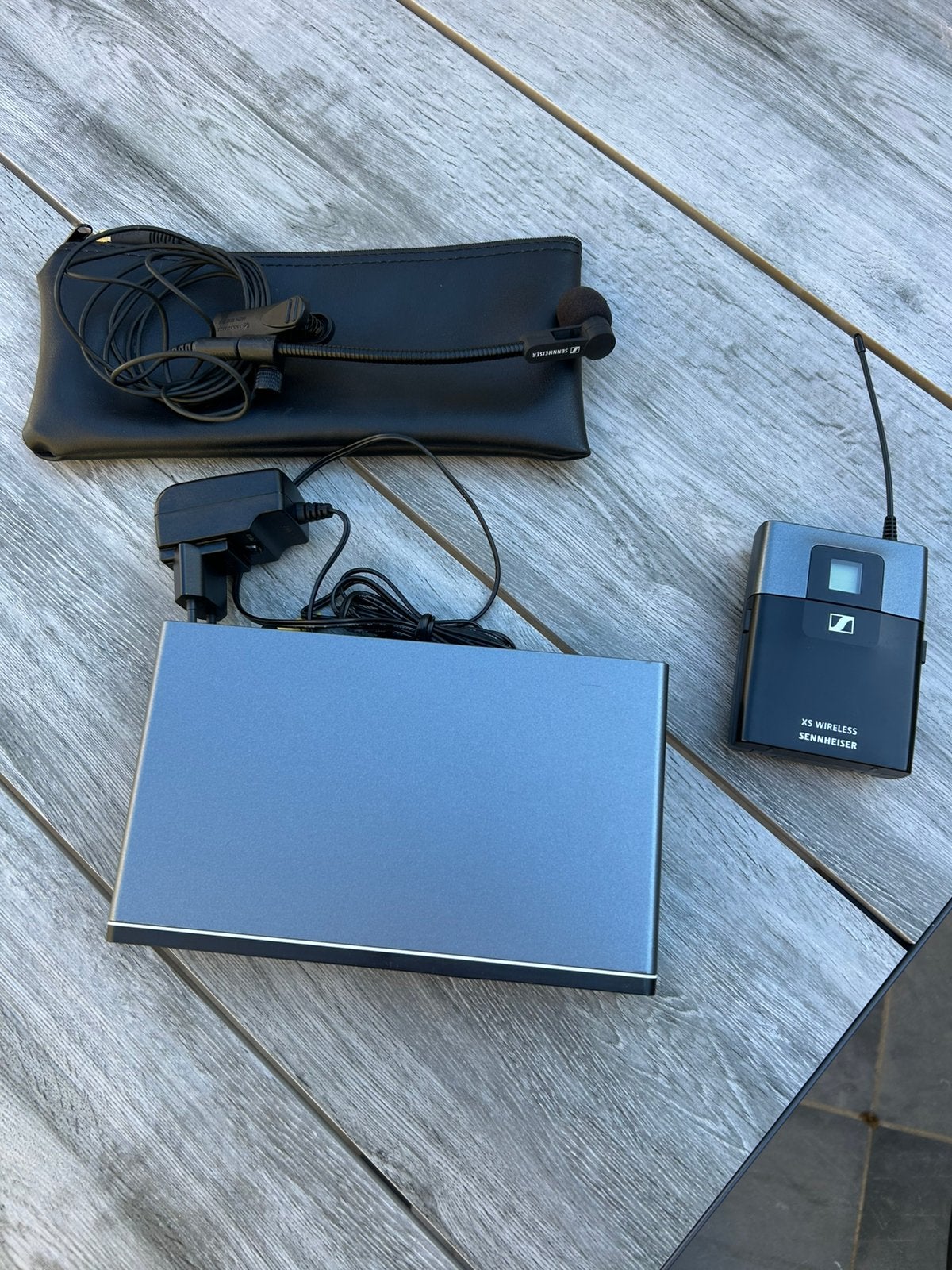 Sennheiser EM‑XSW1+Bodypack(614-638MHz)+MZH908 B‑II micro, Ophalen of Verzenden, Zo goed als nieuw, Overige typen, Draadloos