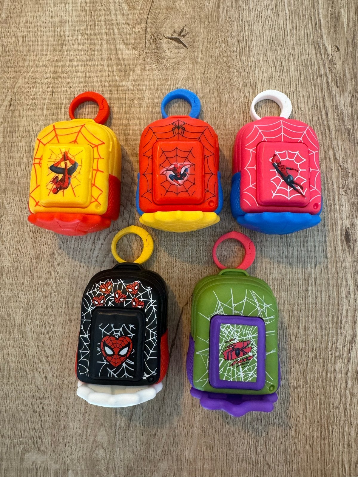 McDonald's Spiderman Speeltjes, Ophalen of Verzenden, Zo goed als nieuw, Jongen of Meisje