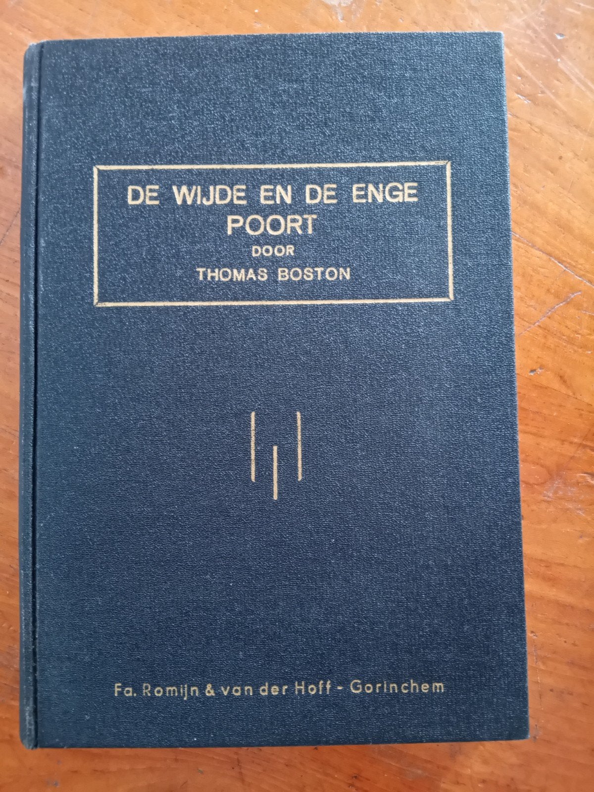De Wijde en de Enge Poort - Thomas Boston (Religieus), Boeken, Ophalen of Verzenden
