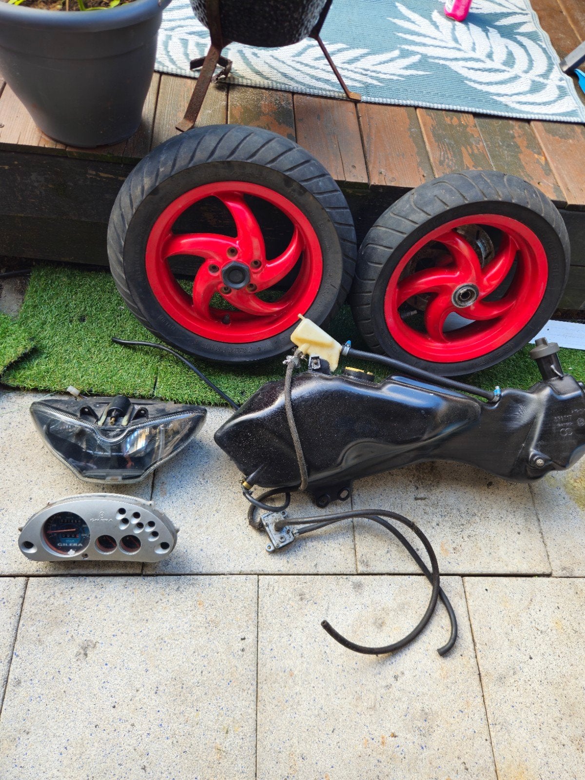 Gilera runner DD onderdelen, Ophalen of Verzenden, Zo goed als nieuw, Piaggio