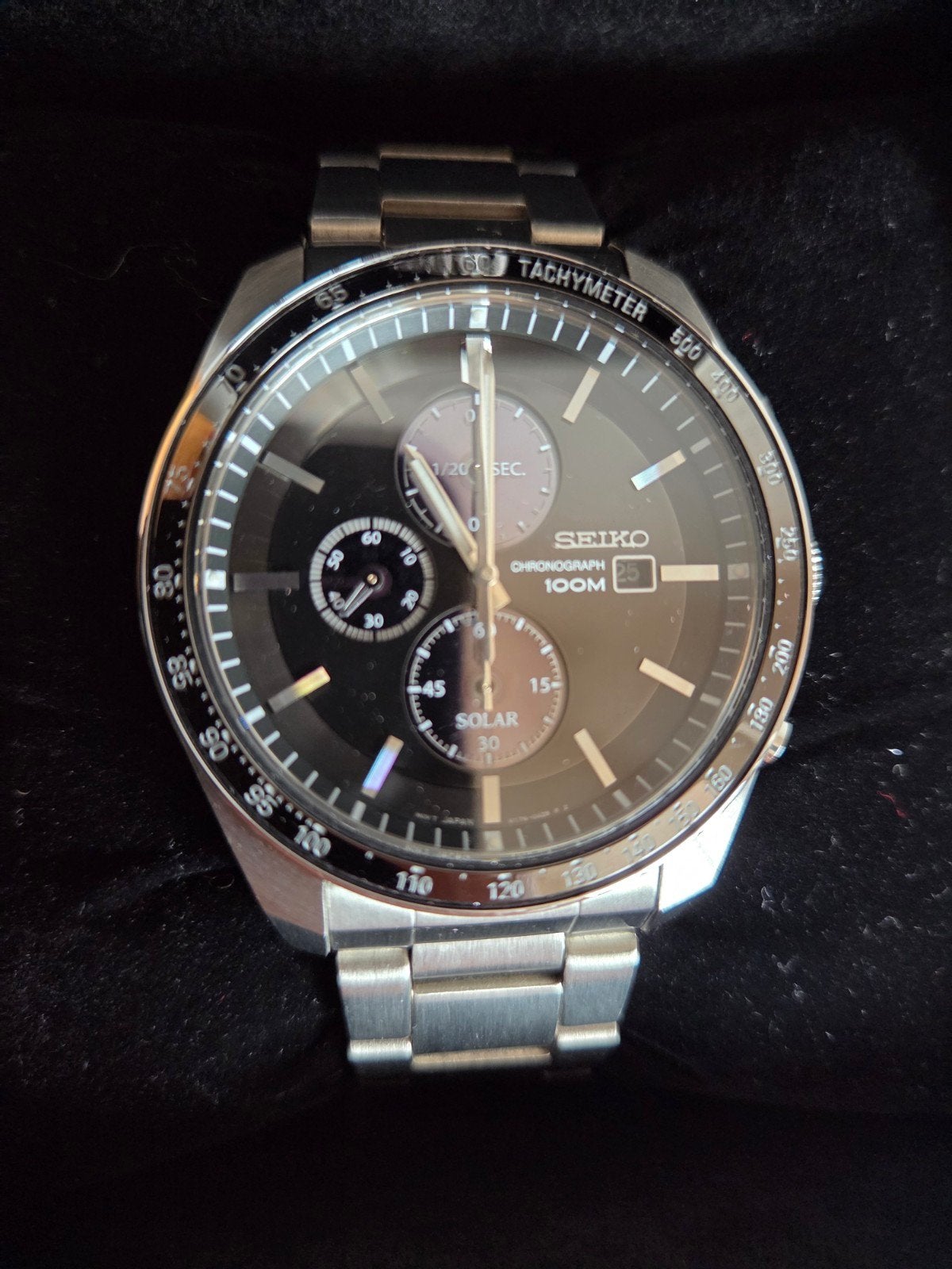 Nieuw Seiko horloge V176-0AY0, Sieraden, Tassen en Uiterlijk, Horloges | Heren, Staal, Polshorloge, Nieuw, Ophalen of Verzenden