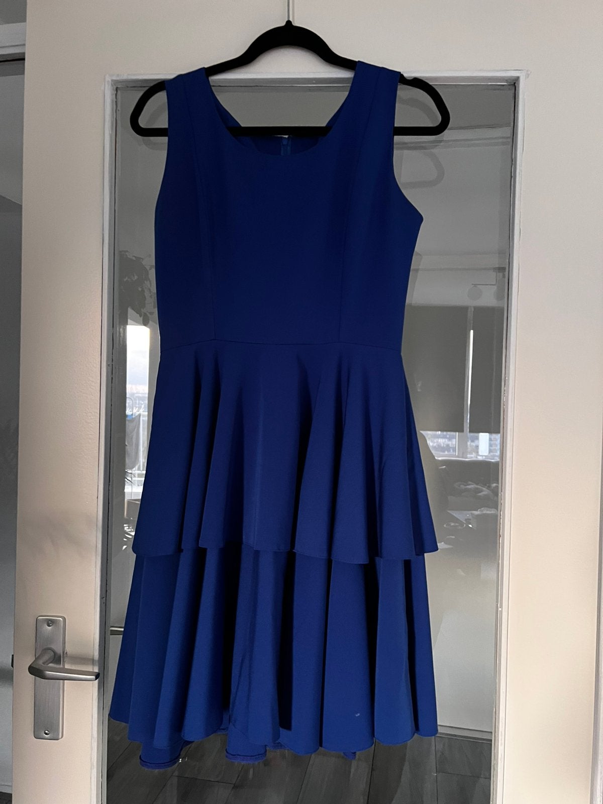 Jurk blauw, Ophalen of Verzenden, Zo goed als nieuw, Blauw