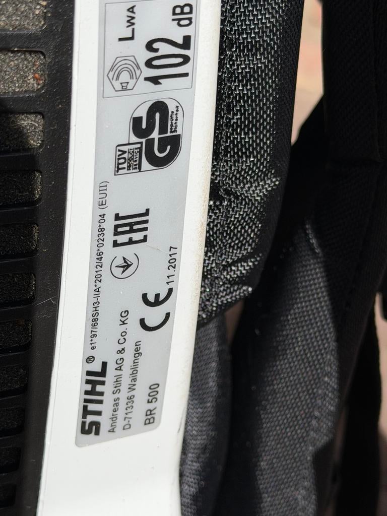 ‼️Stihl br500 bladblazer‼️, Tuin en Terras, Ophalen, Zo goed als nieuw, Benzine