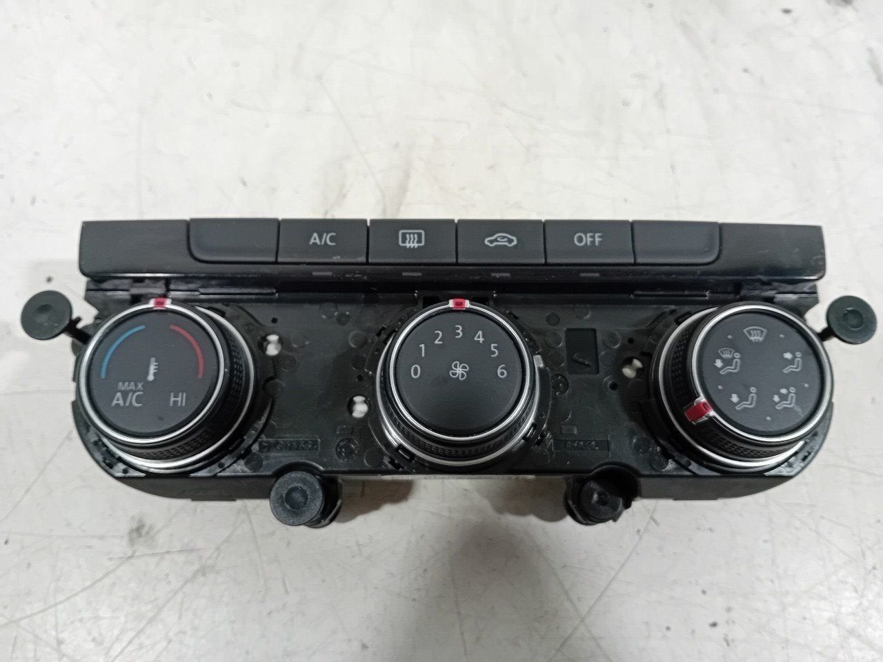 Bedieningspaneel kachel Volkswagen Golf, Auto-onderdelen, Dashboard en Schakelaars, Volkswagen, Gebruikt, Herkomst onderdeel bekend