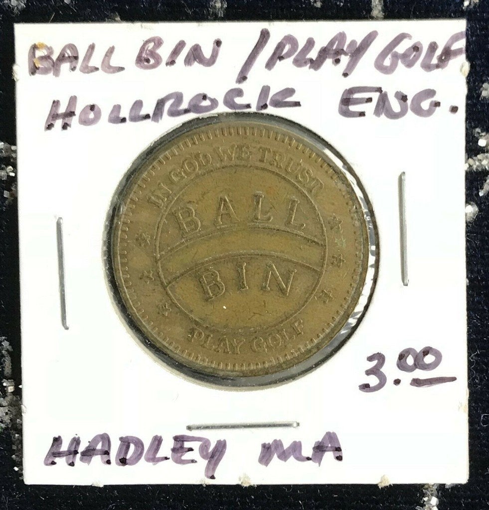 Amerika - Massachusetts - Hadley - Ball Bin - Play Golf, Verzenden, Overige materialen, Buitenland