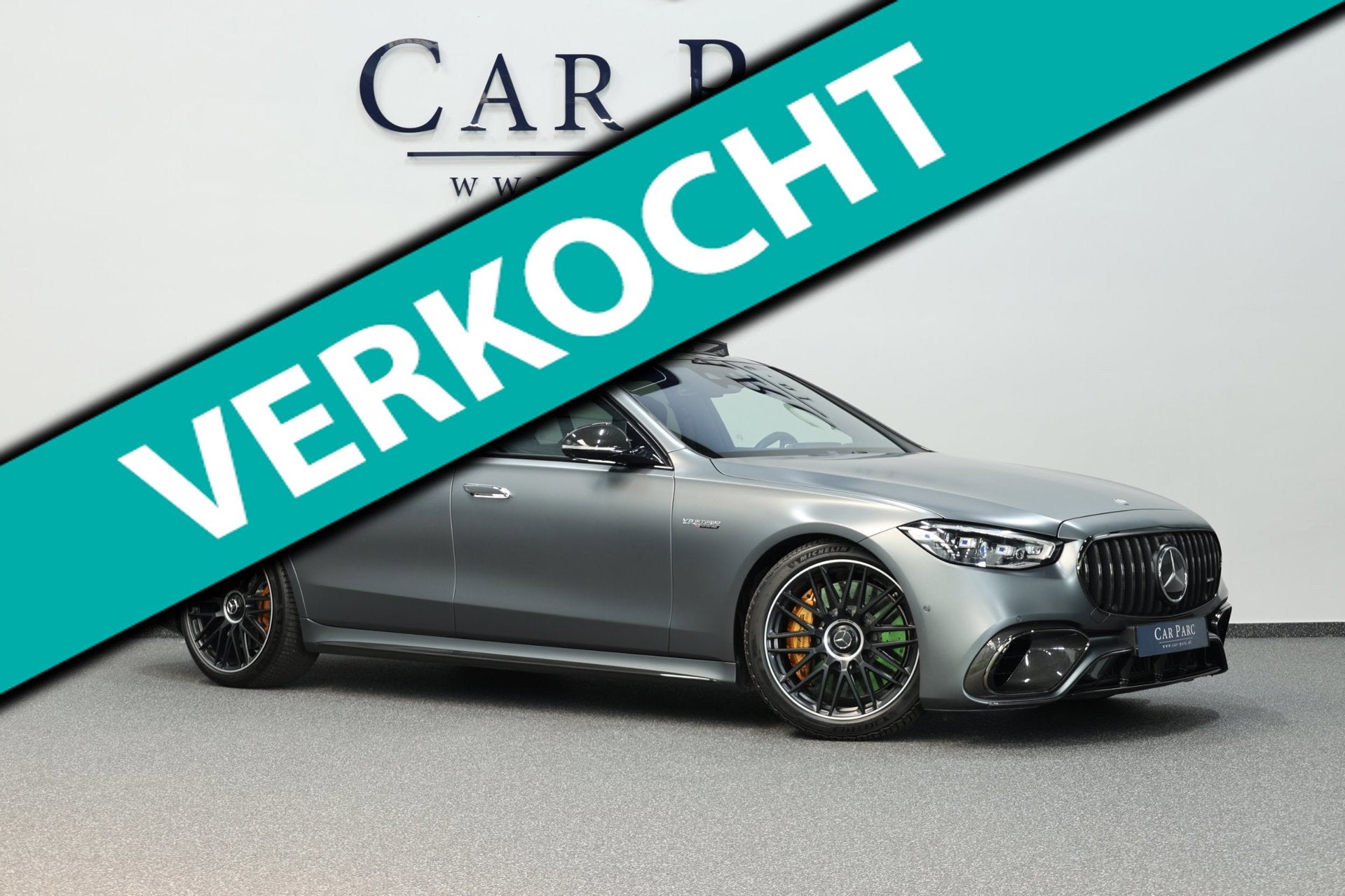 Mercedes-Benz S-klasse AMG 63 S E Performance 802+PK KERAMIS, Auto's, Gebruikt, 8 cilinders, Adaptive Cruise Control, 2520 kg