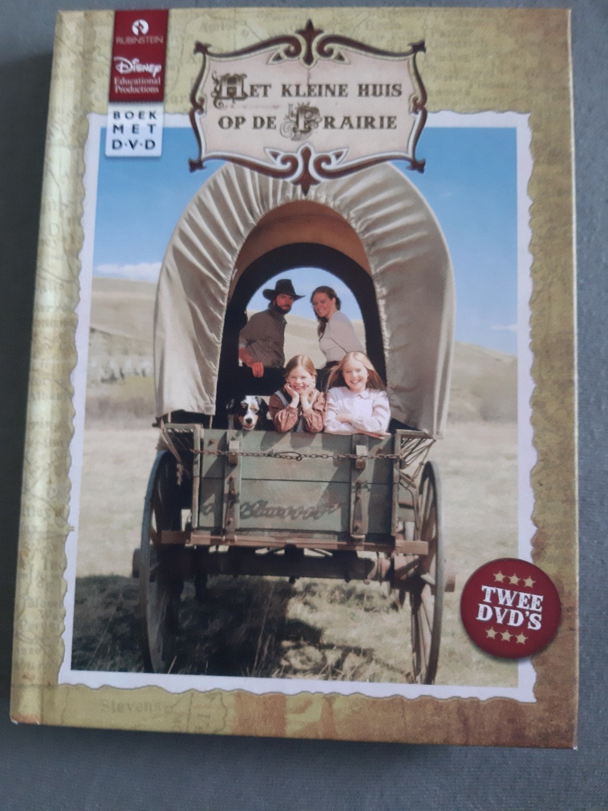 Het Kleine Huis op de Prairie - Boek met 2 DVD's, Cd's en Dvd's, Gebruikt, Alle leeftijden, Nederlands, Drama