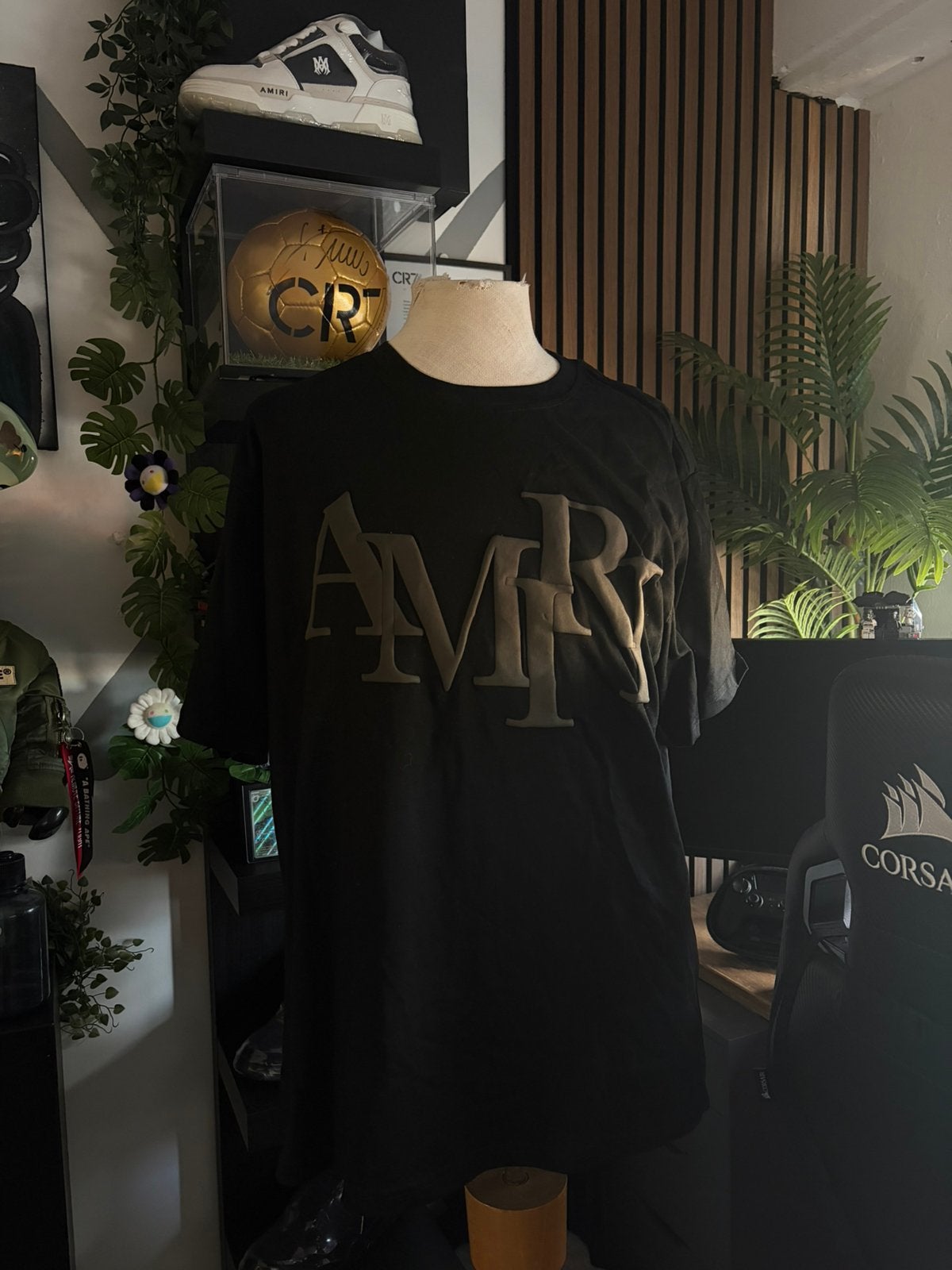 Amiri t-shirt, Kleding | Heren, Ophalen of Verzenden, Nieuw, Maat 52/54 (L), Zwart