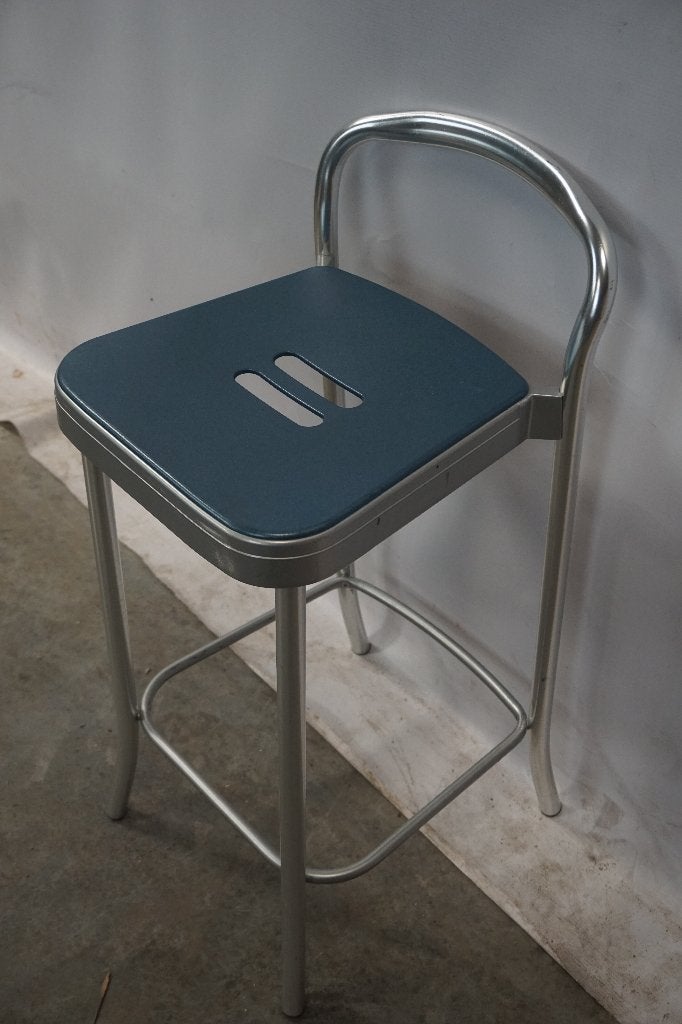 Kartell Mauna-kea barkrukken barkruk krukken, Met voetsteun, 60 tot 90 cm, Ophalen of Verzenden, Metaal