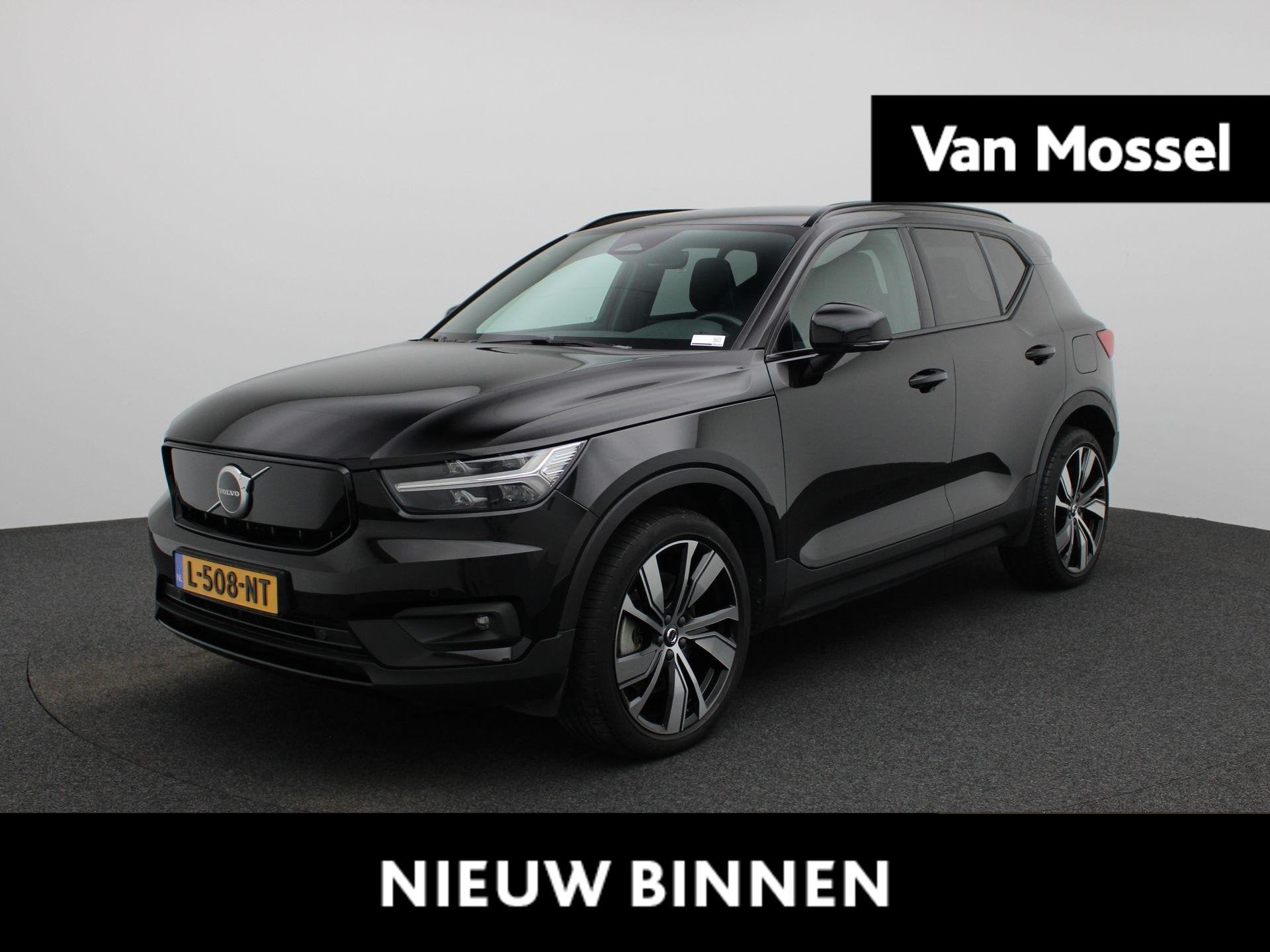 Volvo XC40 Recharge P8 AWD R-Design | Automaat | Apple Carpl, Auto's, Volvo, 12 maanden, Gebruikt, Zwart, Origineel Nederlands