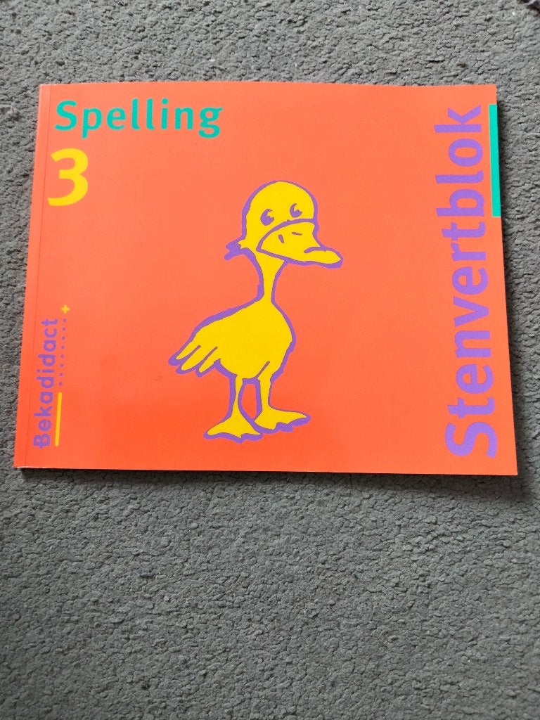 Spelling 3 Stenvartblok Bekadidact, Bekadidact, Nederlands, Overige niveaus, Ophalen