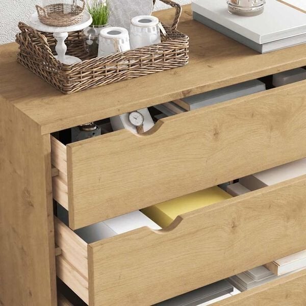 Ladekast OTTA 76,5x39,5x90  massief grenenhout nieuw in doos, Parket, ., Nieuw, Ophalen of Verzenden