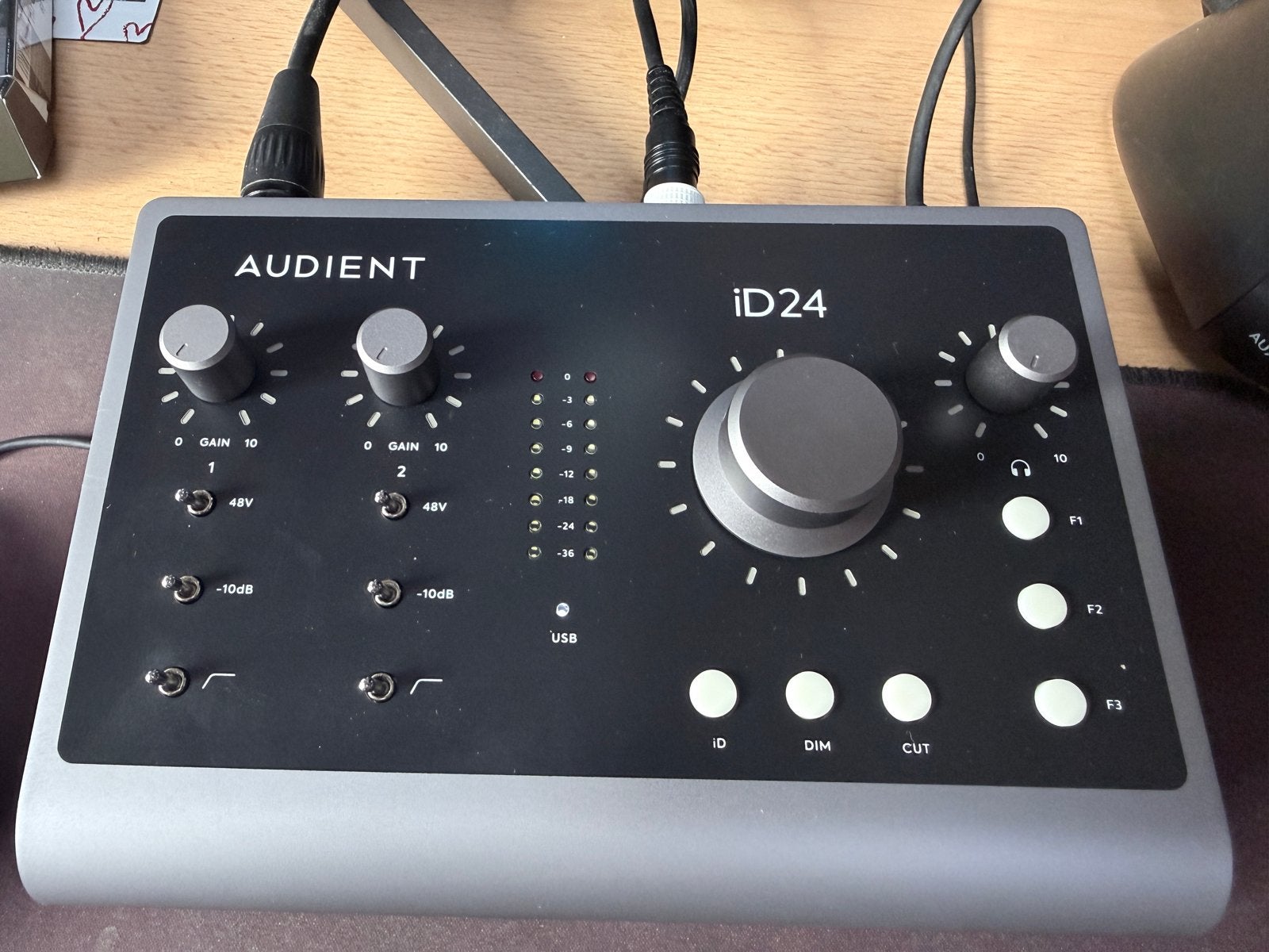 Audient ID24 Audio Interface - Top Geluidskaart, Ophalen of Verzenden, Zo goed als nieuw