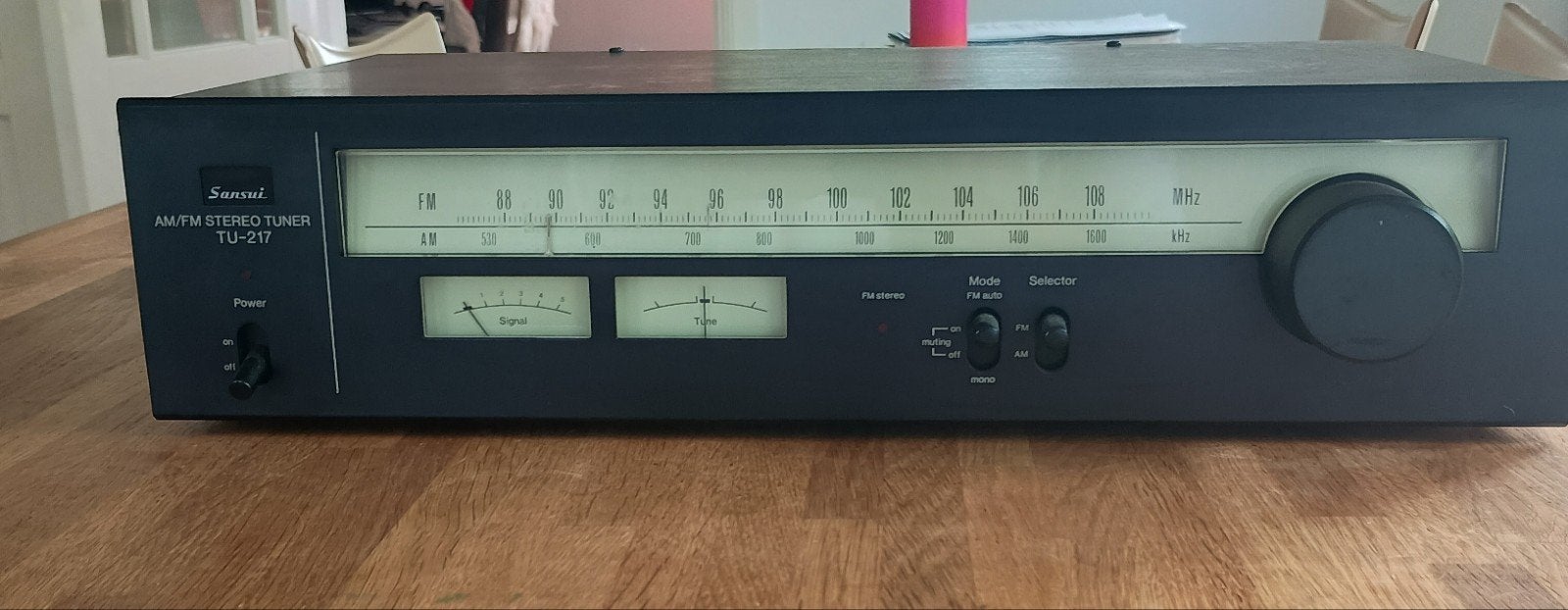 Sansui TU-217 AM/FM Stereo Tuner - Vintage Audio, Ophalen, Gebruikt, Analoog