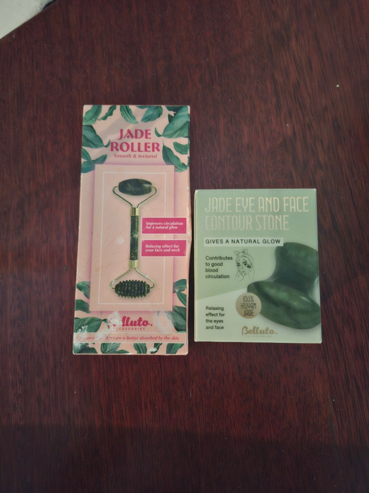 Jade Eye Roller & Steen voor Glanzende Huid, Ophalen of Verzenden, Nieuw, Ogen, Verzorging