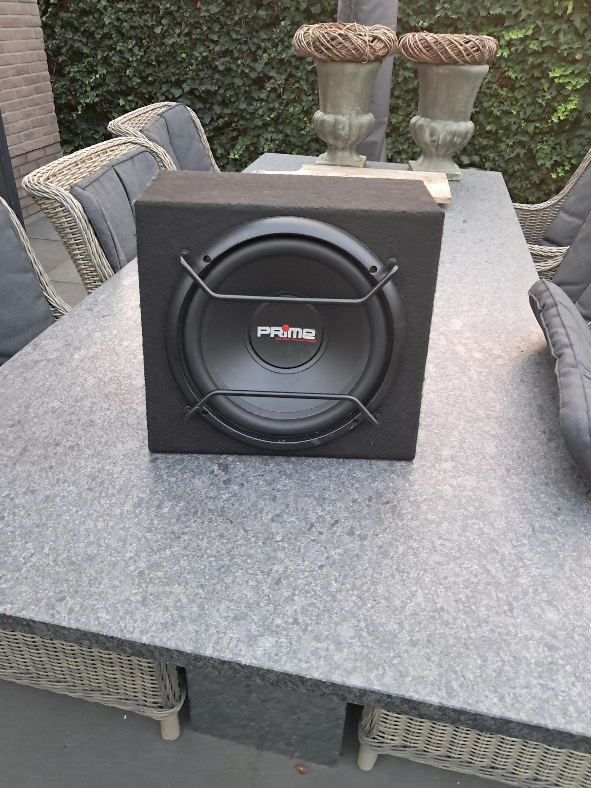 Caliber BC 112SA actieve subwoofer 600 Watt, Ophalen, Zo goed als nieuw