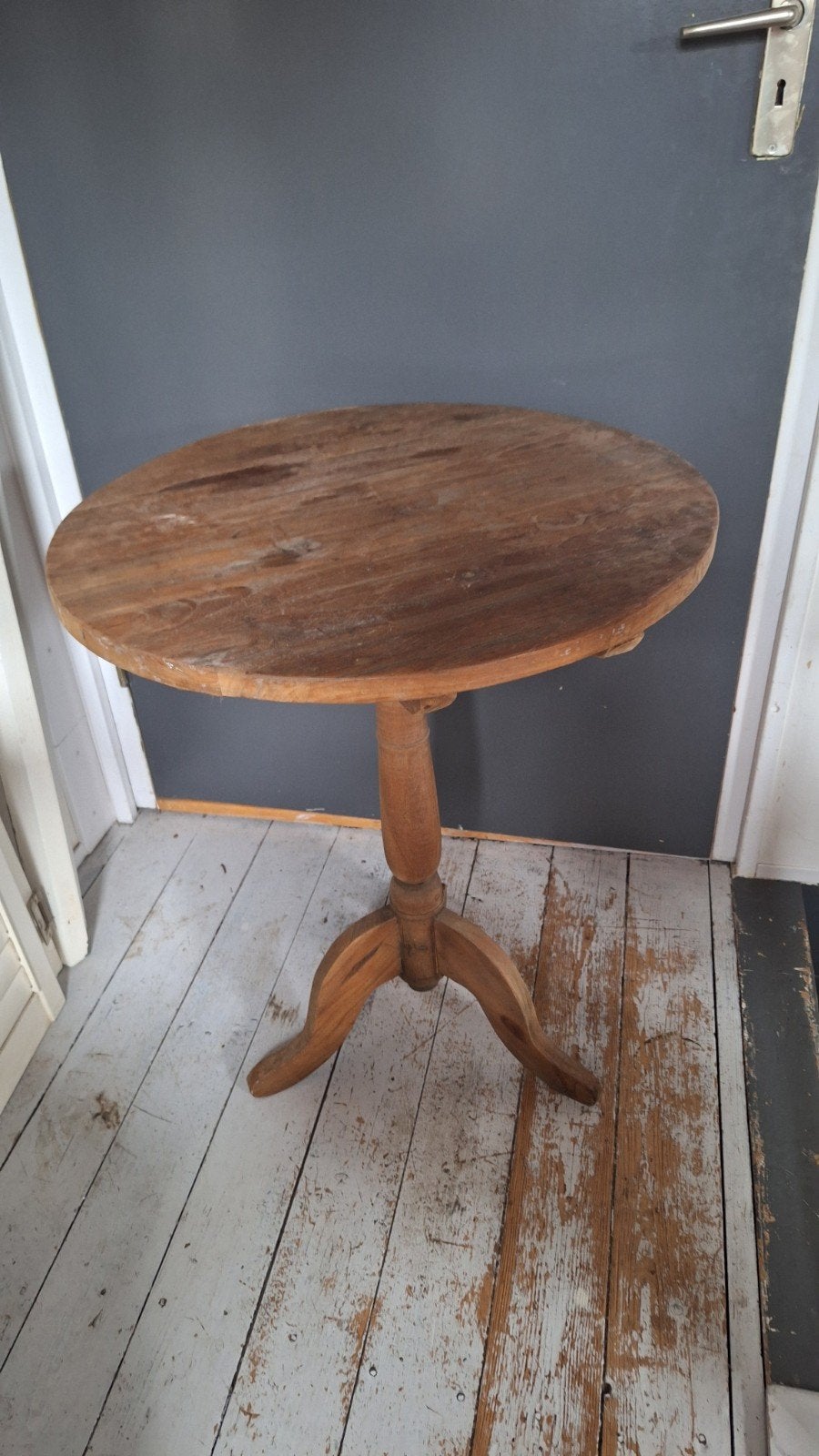 Hoffz tafeltje 60 cm doorsnede, 74 cm hoog, Antiek en Kunst, Ophalen