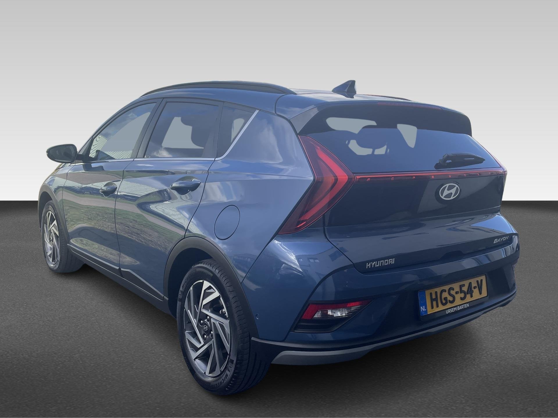 Hyundai Bayon 1.0 T-GDI Premium, Auto's, Gebruikt, 1095 kg, Blauw, Origineel Nederlands