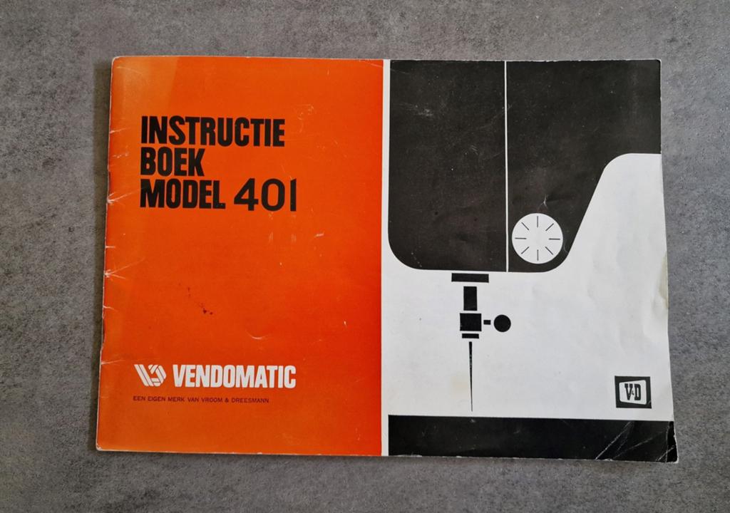 Instructie naaimachine vroom en dreesman, Ophalen of Verzenden, Gebruikt, Overige typen
