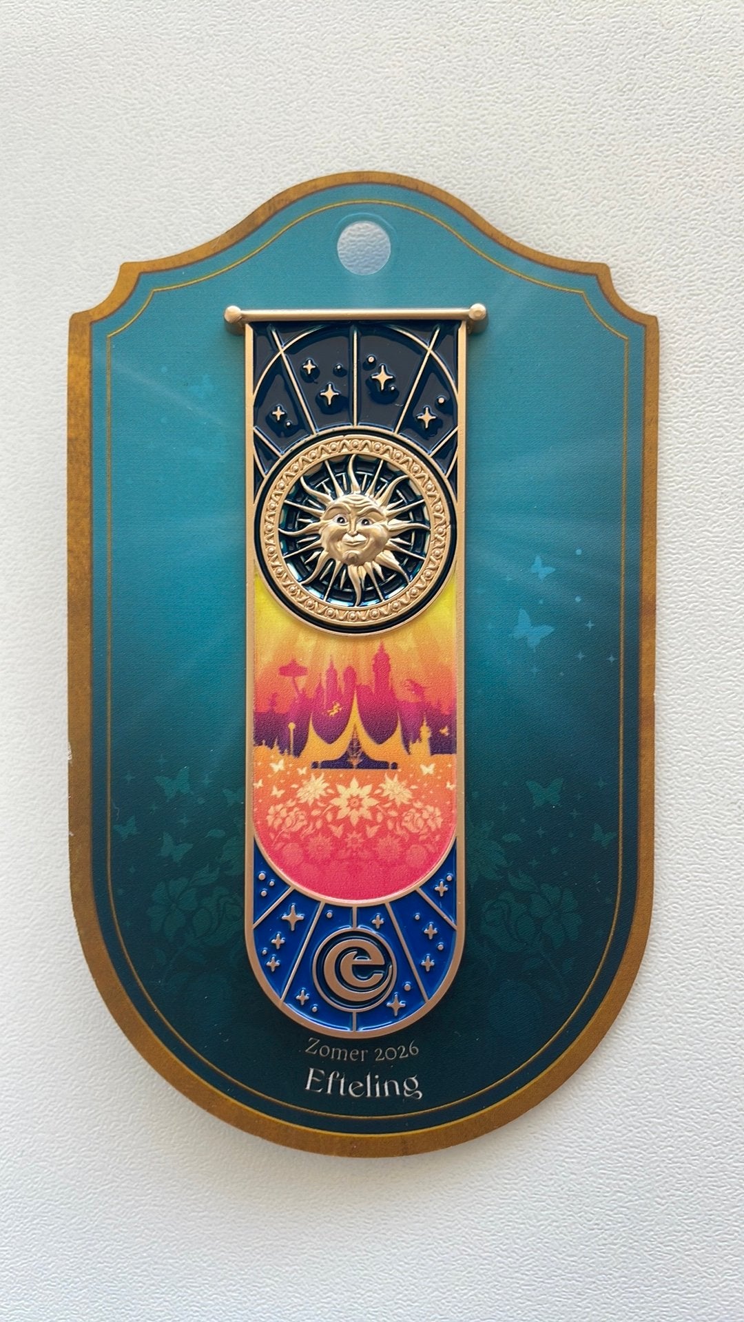 Efteling pin Zomer 2026 Efteling EPP 507 op kaartje, Ophalen of Verzenden, Nieuw, Button of Speldje