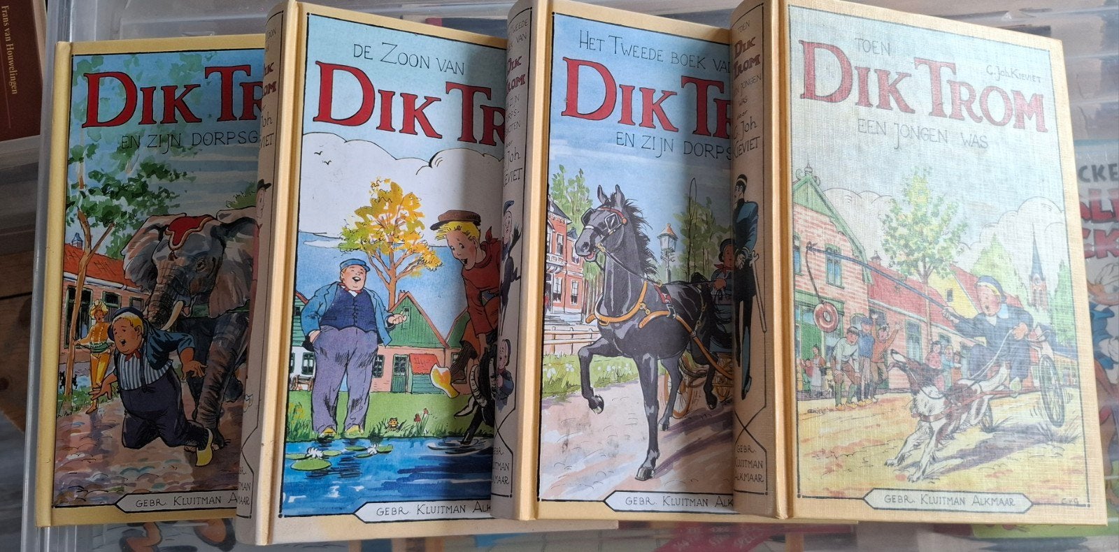 Dikke Trom boeken - Complete serie of reeks, Complete serie of reeks, Ophalen, Gelezen