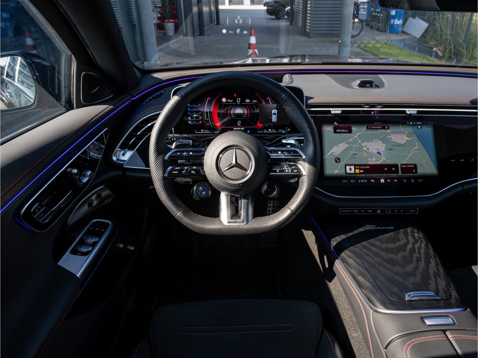 Mercedes-Benz E-Klasse Estate AMG E 53 4MATIC+ | 612 pk | 10, Auto's, Automaat, Dealer onderhouden, Zwart, Zwart