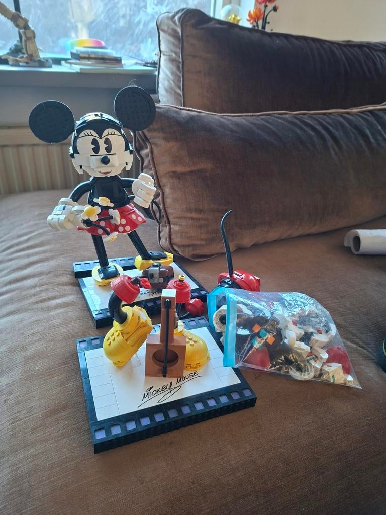 Lego Minnie Mouse en Mickey Mouse, Ophalen of Verzenden