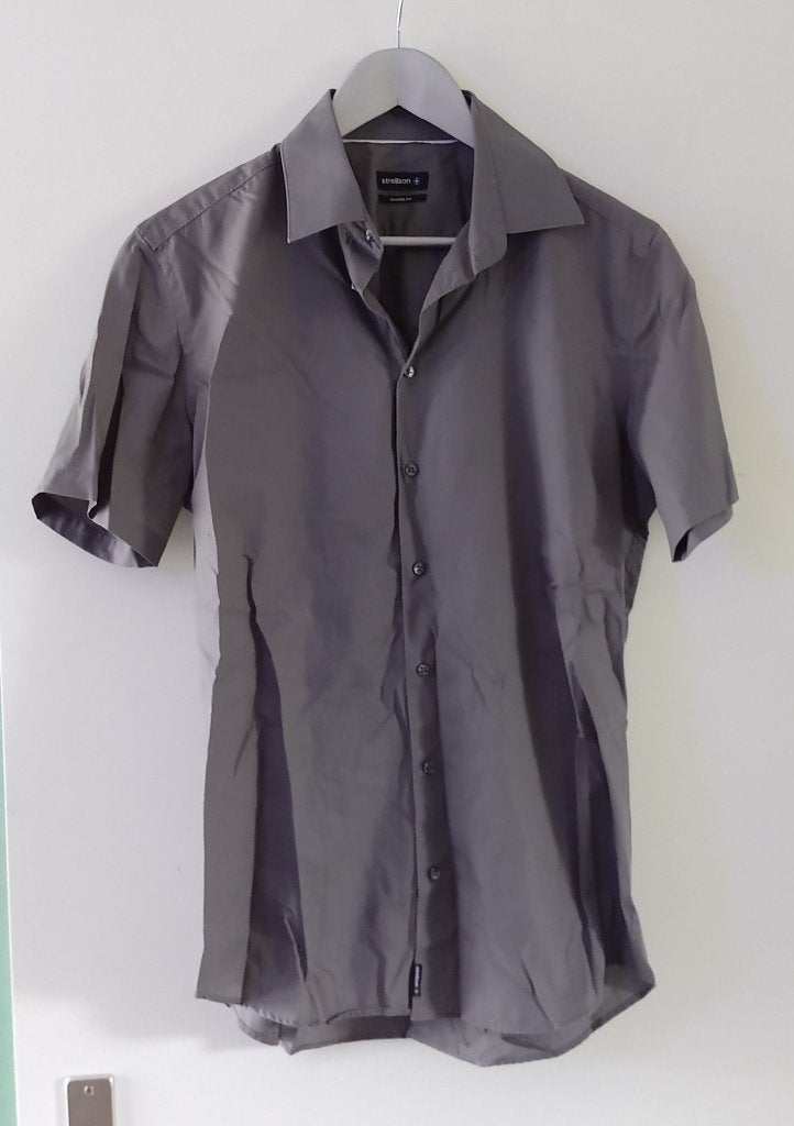blouse korte mouw maat 40,  Strellson, volgnr 2, Strellson, Ophalen of Verzenden, Zo goed als nieuw, Overige halswijdtes